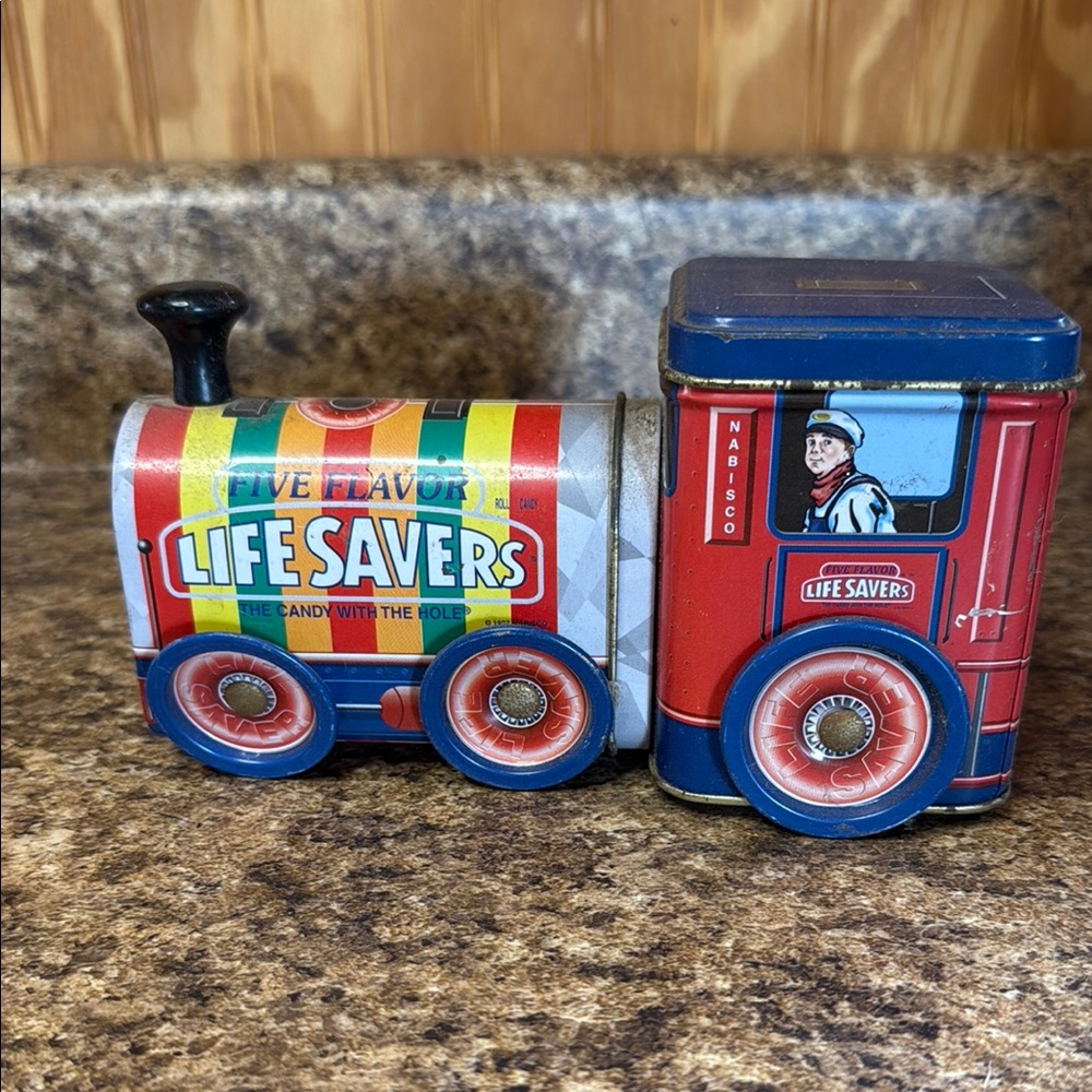 Train Tin Set - Multicolor
